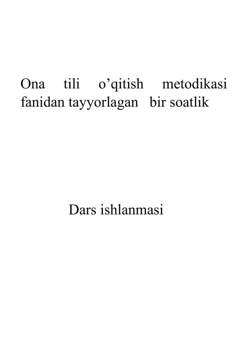 So'roq gap 1