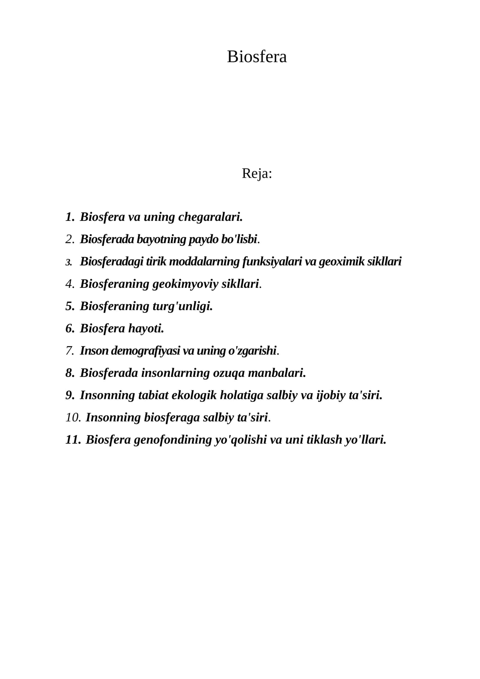 Biosfera 1