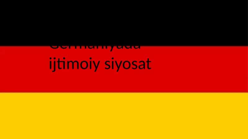 Ijtimoiy siyosat 1