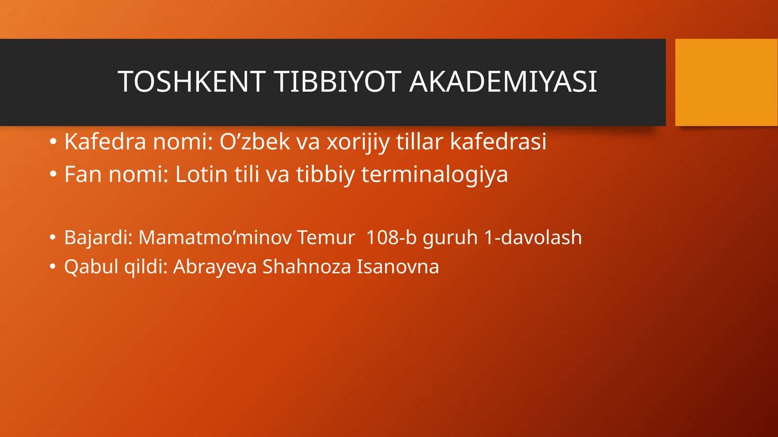 Lotin tilidagi maqollar 1