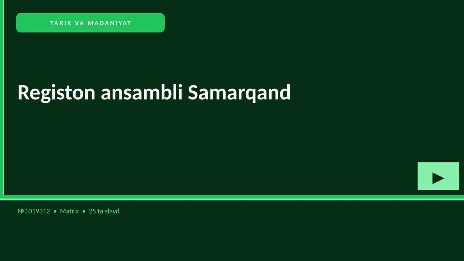 REGISTON ANSAMBLI SAMARQAND 1