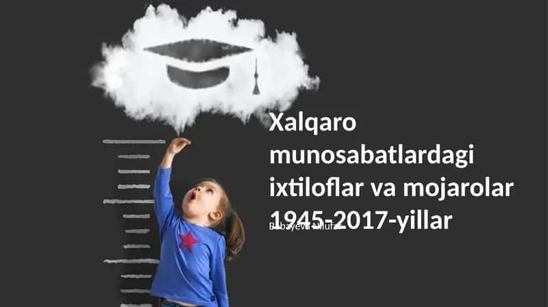 Sovuq Urush davri mojarolari 1