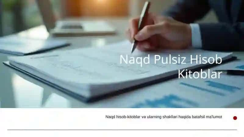 Naqd Pulsiz Hisob Kitoblar