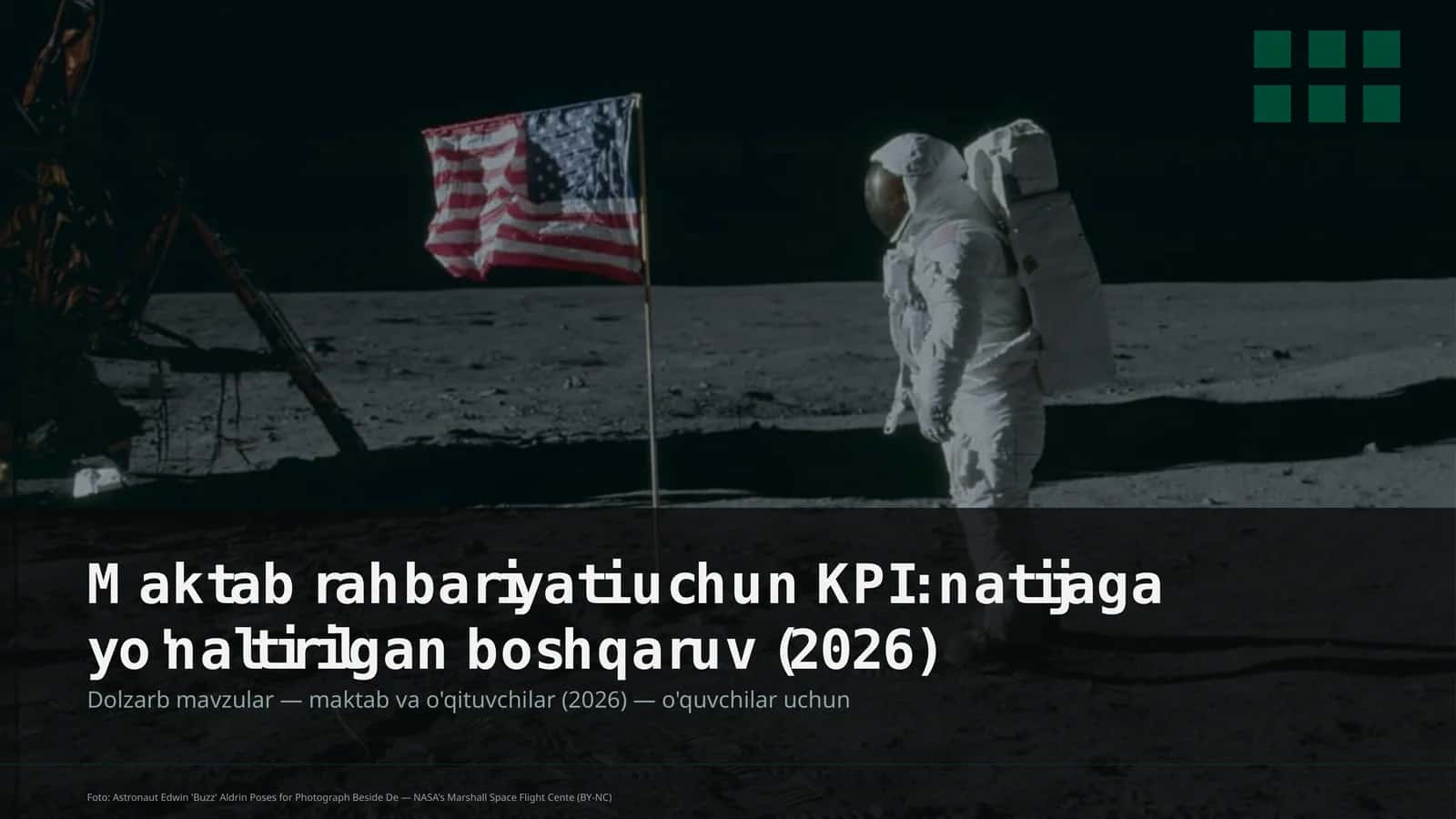 Maktab rahbariyati uchun KPI: natijaga yo'naltirilgan boshqaruv (2026) 1