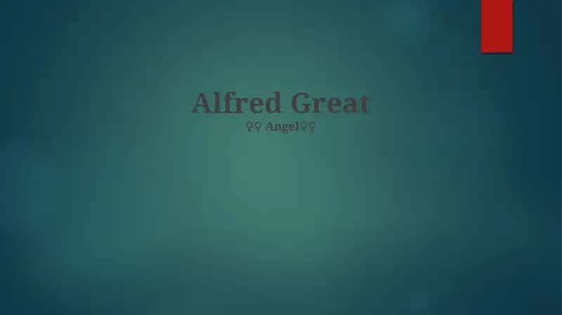 Alfred Great 1