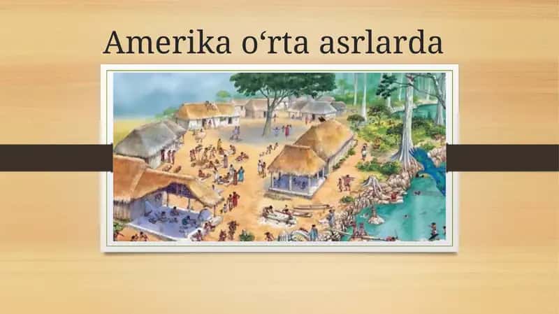 Amerika O'rta asrlarda 1