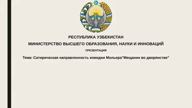 Мещанин во дворянстве 1