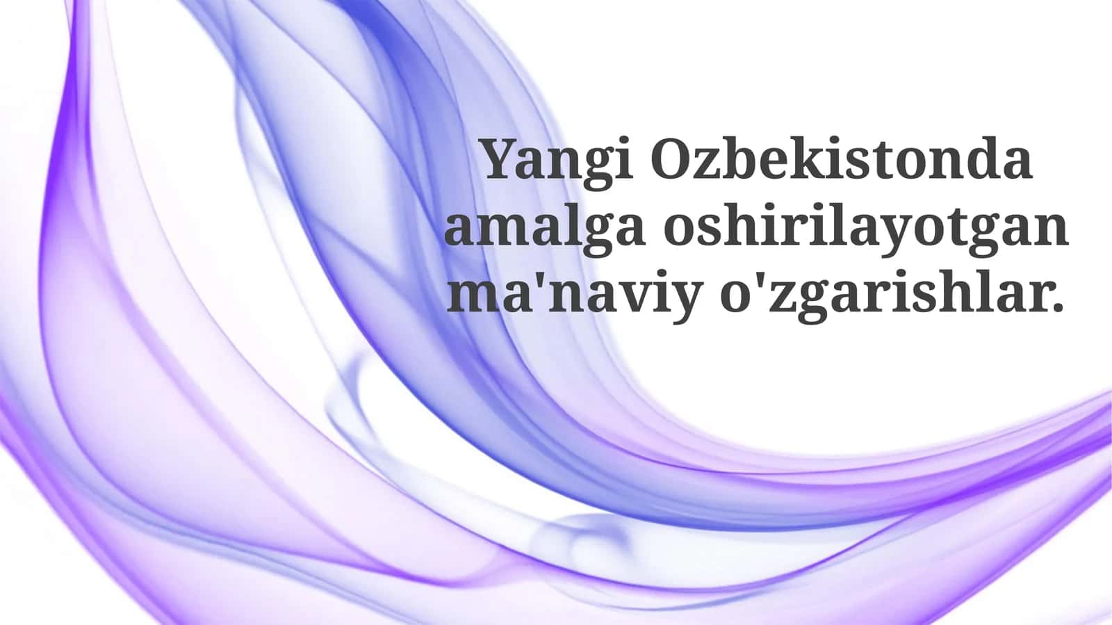 Islomning jamoat hayotdagi roli 1