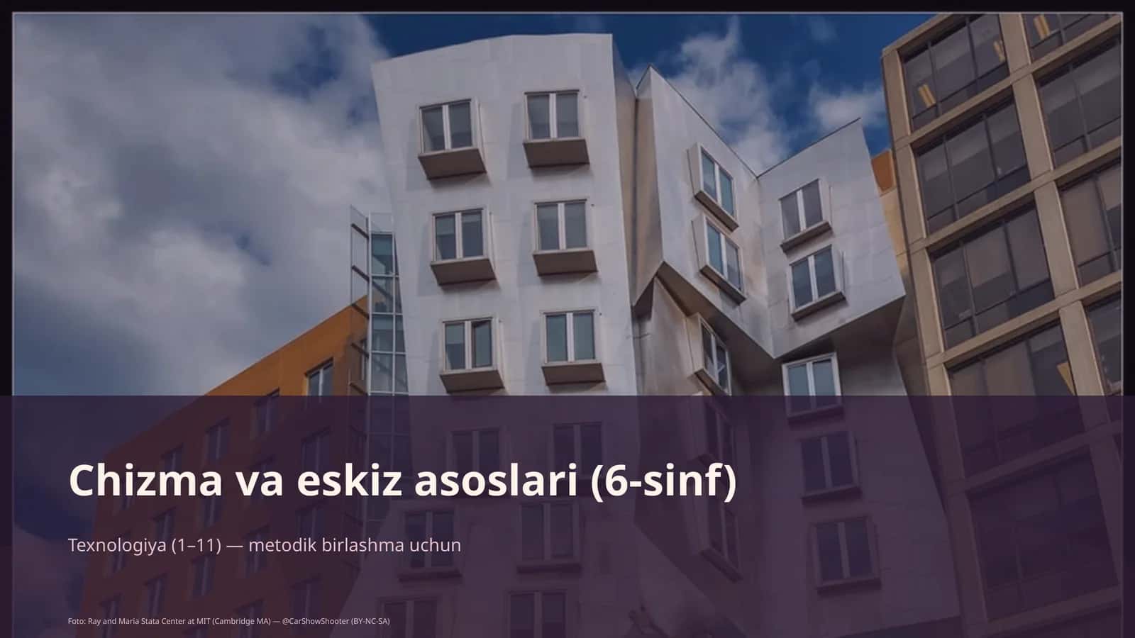 Chizma va eskiz asoslari (6-sinf) 1