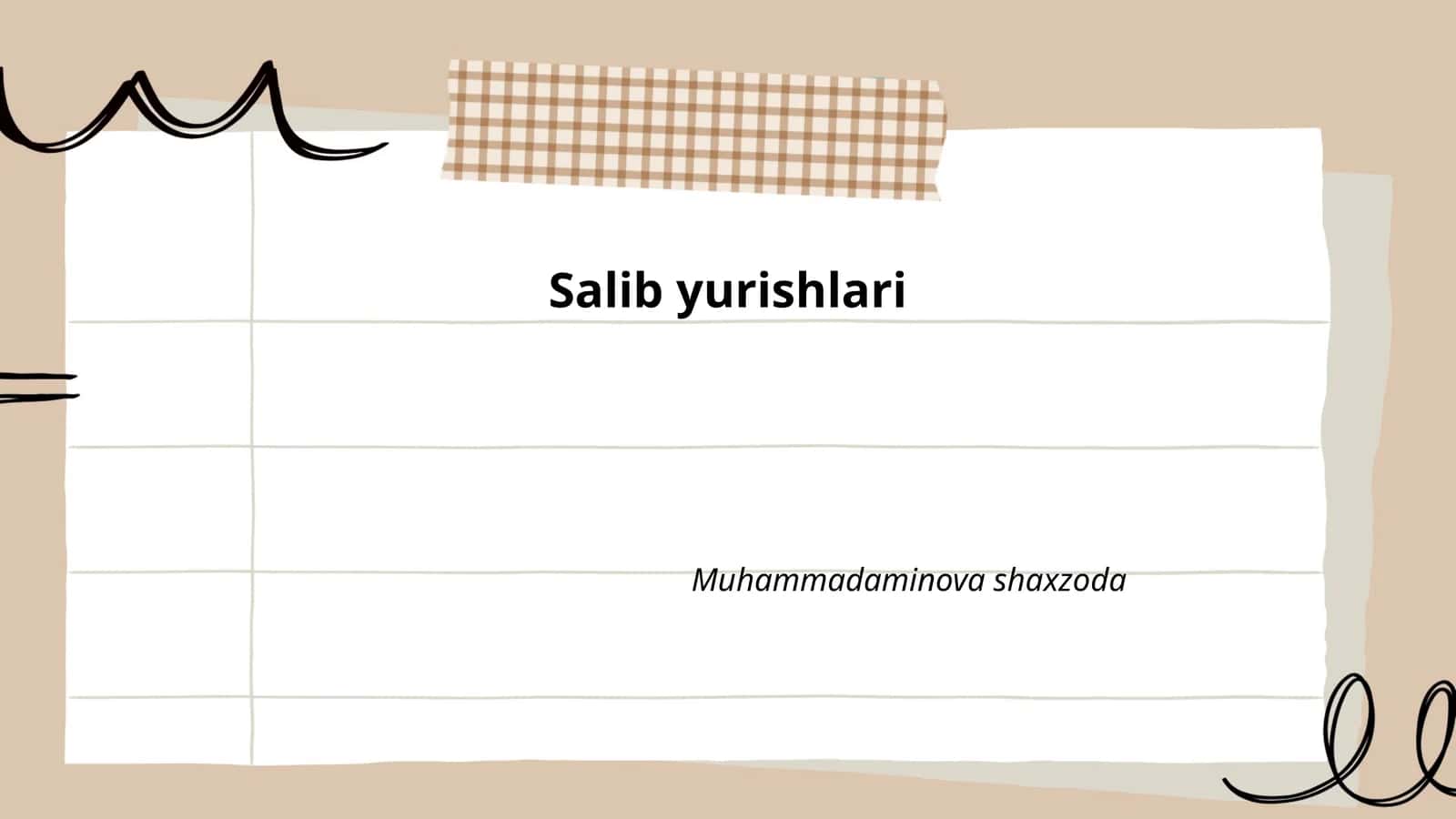 Salib yurishlari 1