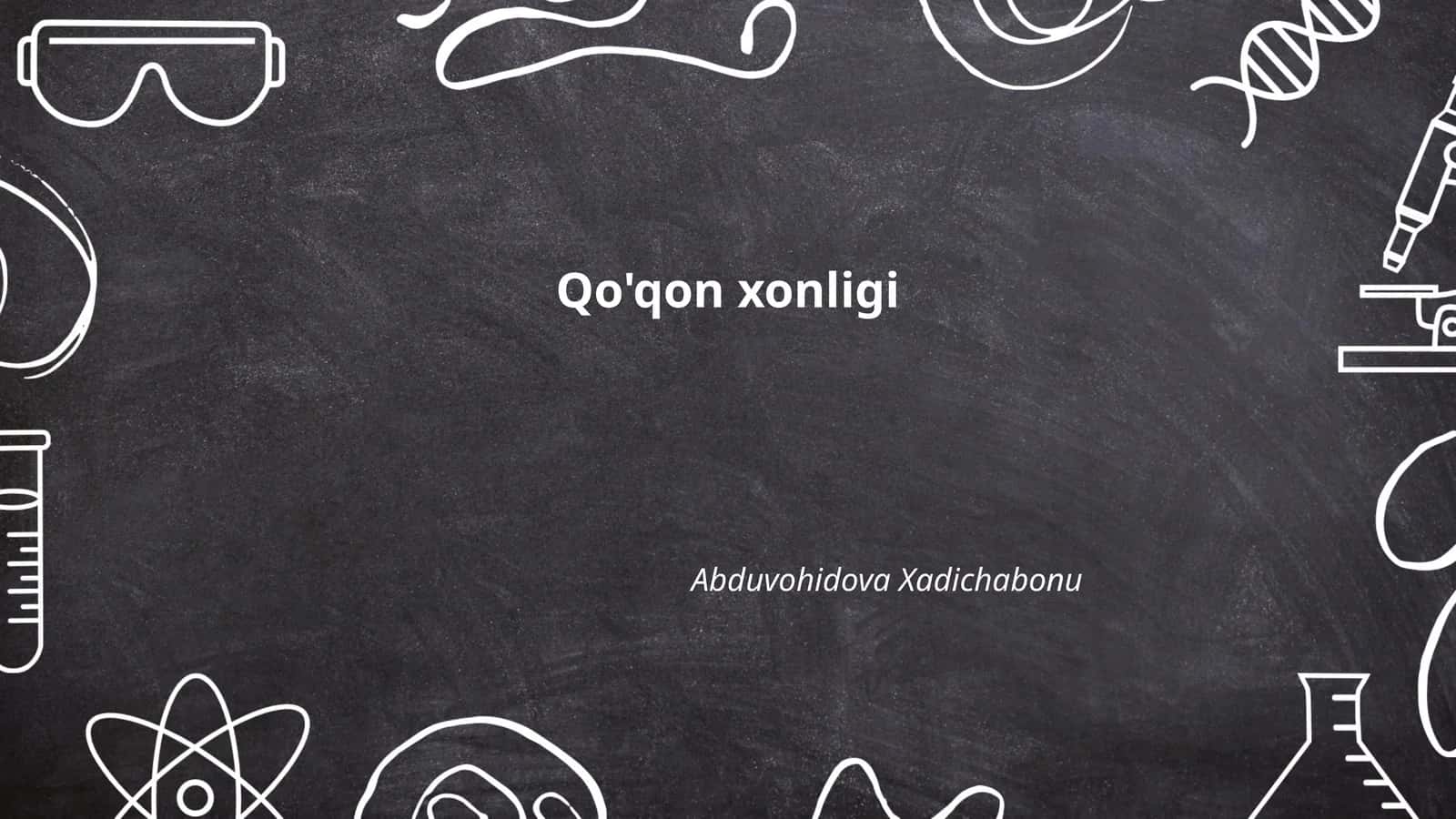 Qo'qon xonligi 1