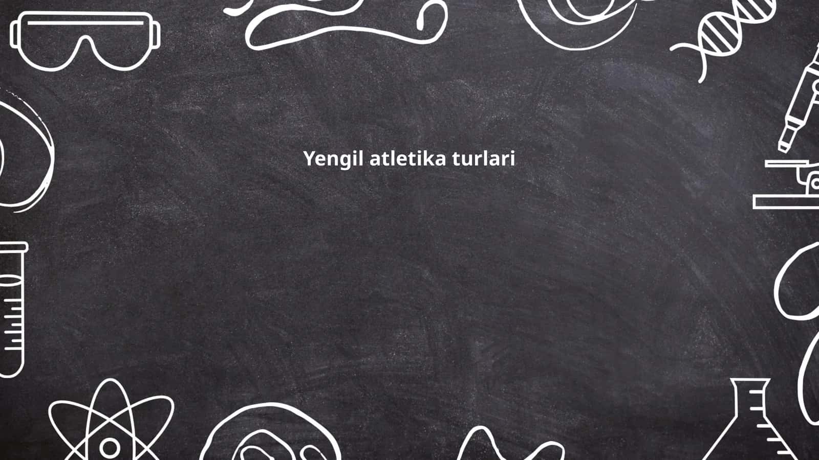 Yengil atletika turlari 1