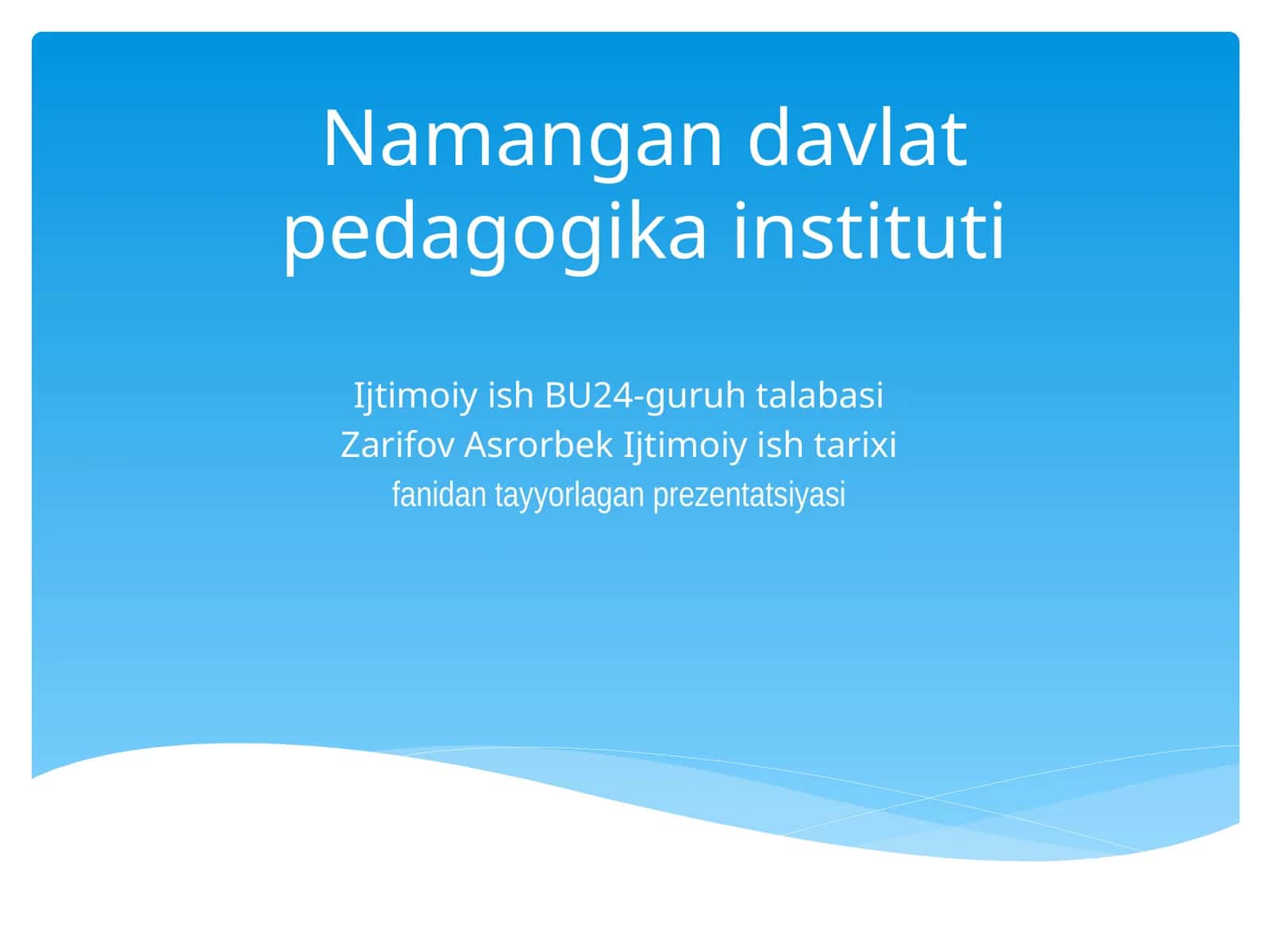 Homiylik 1