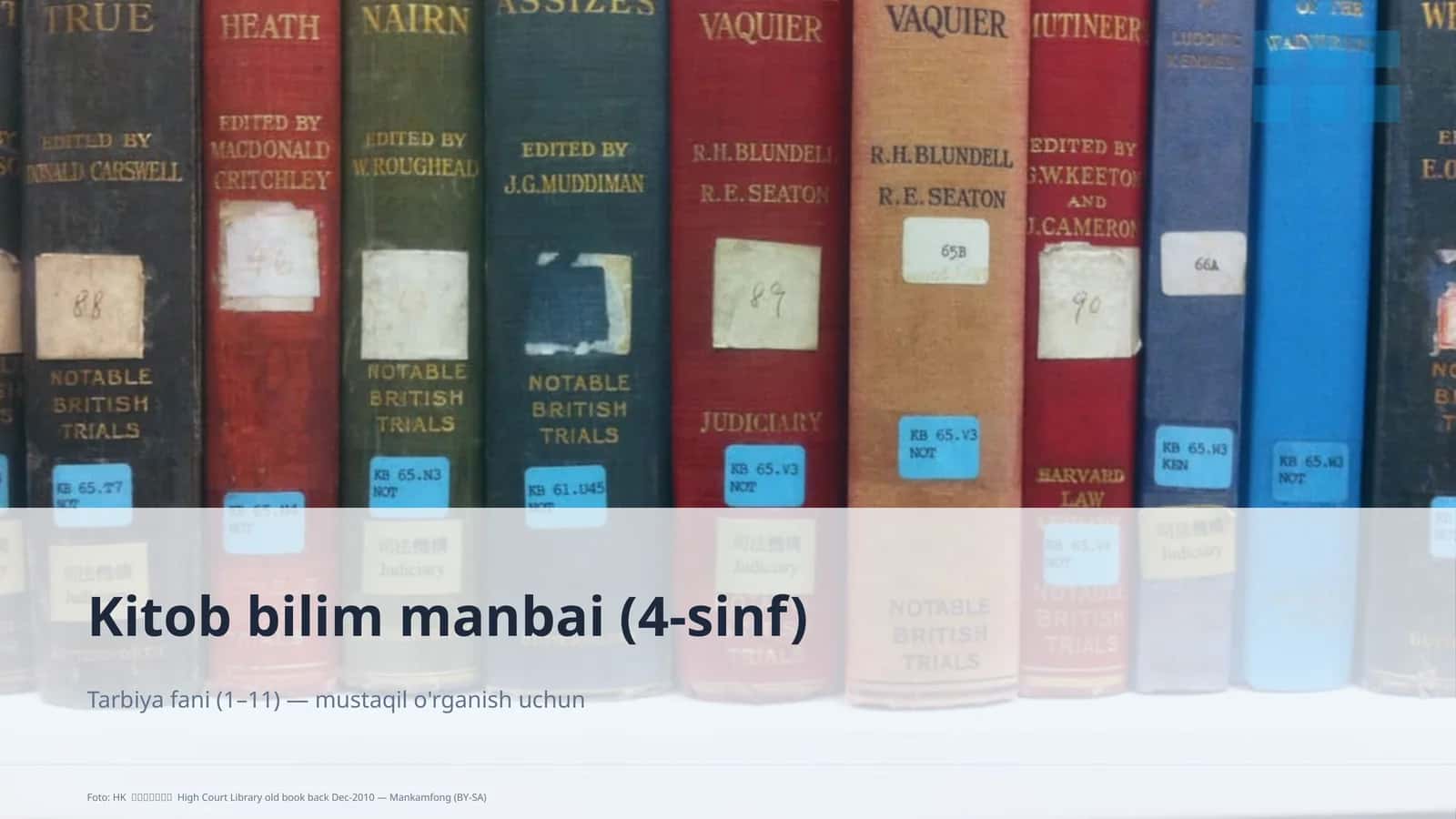 Kitob bilim manbai (4-sinf) 1