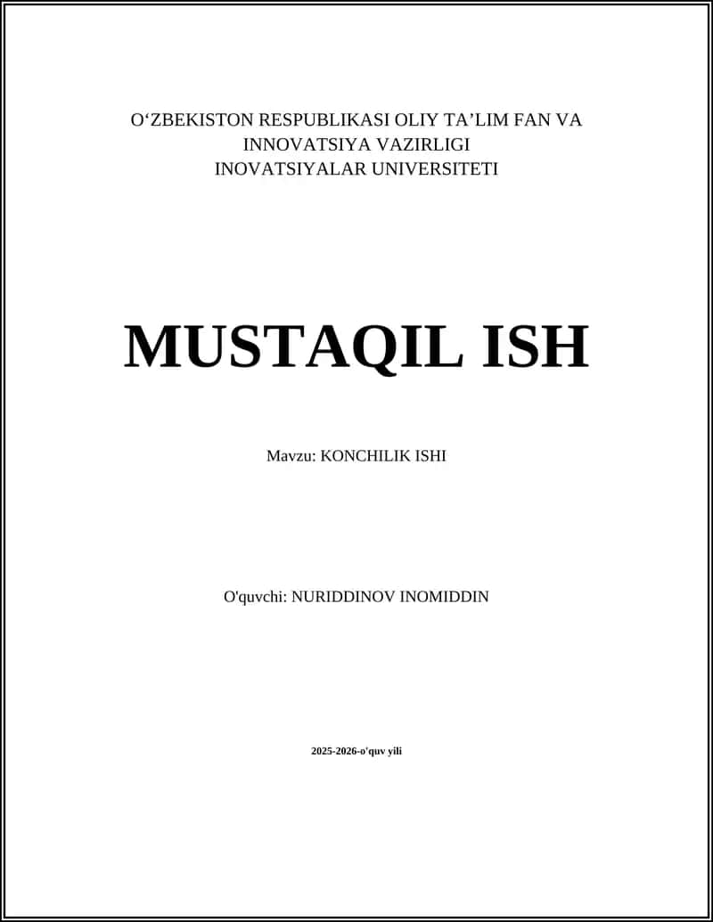 KONCHILIK ISHI 1