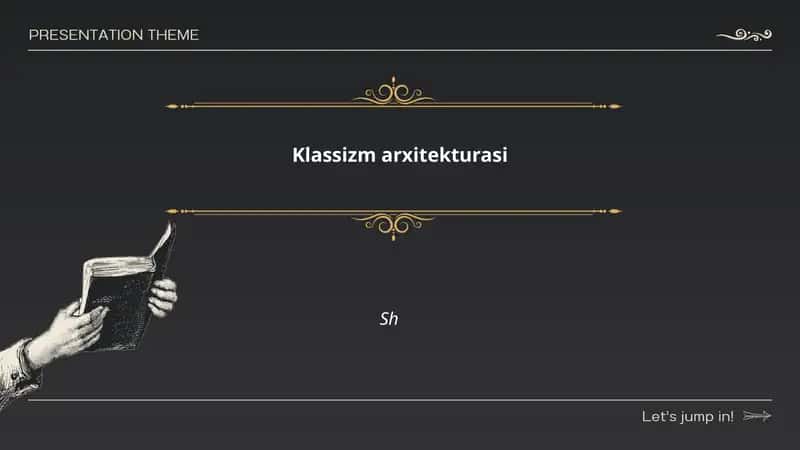 Klassizm arxitekturasi 1
