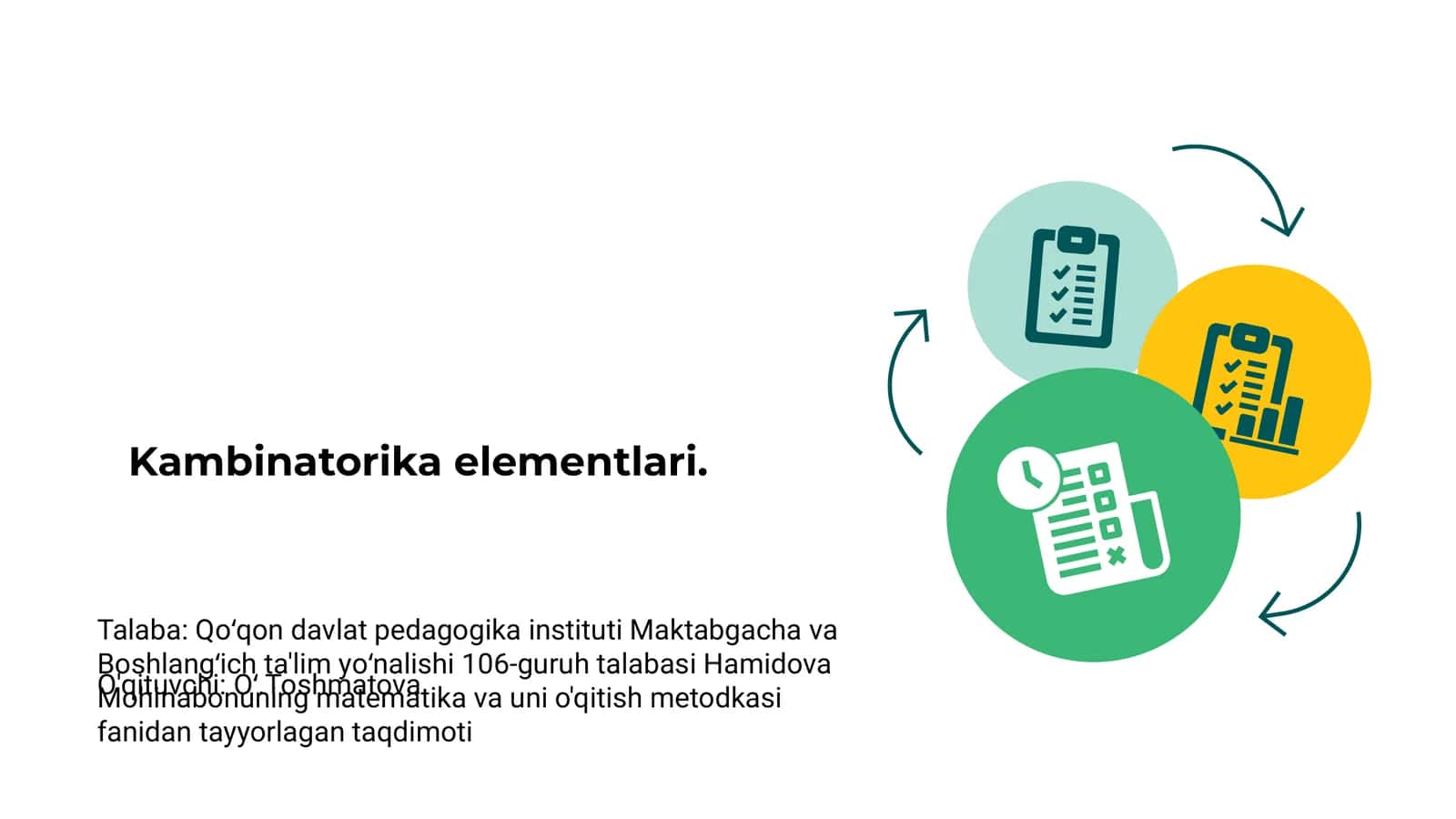 Kambinatorika elementlari 1