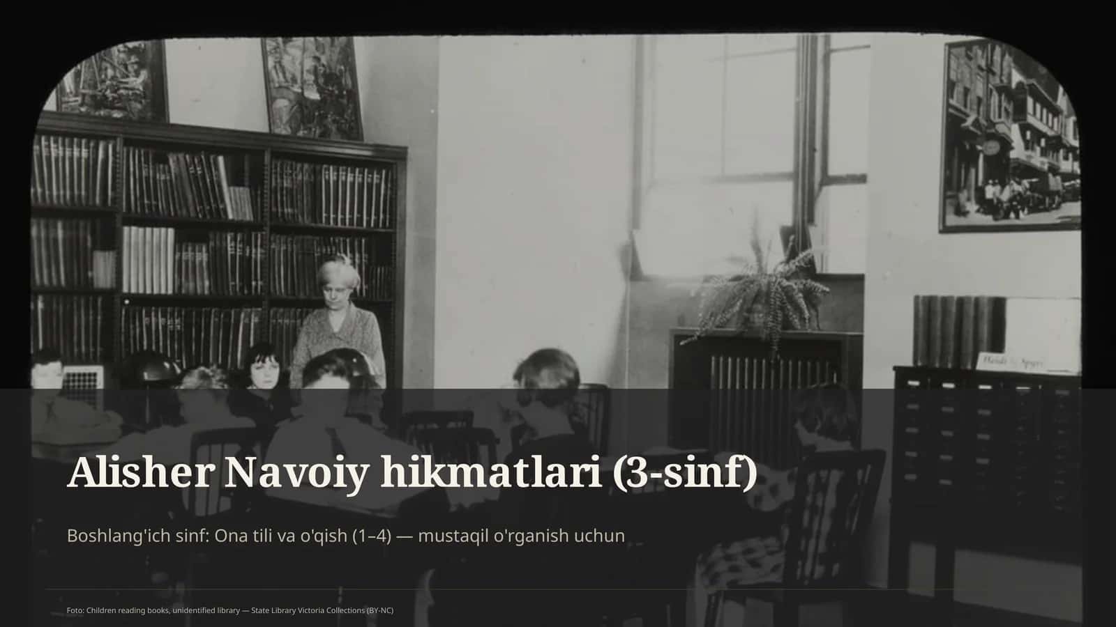 Alisher Navoiy hikmatlari (3-sinf) 1