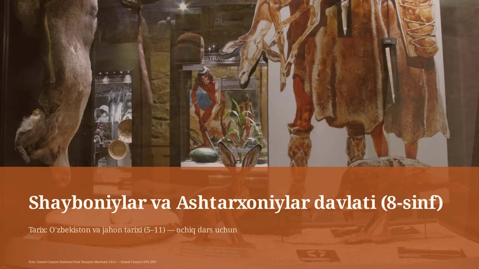 Shayboniylar va Ashtarxoniylar davlati (8-sinf) 1