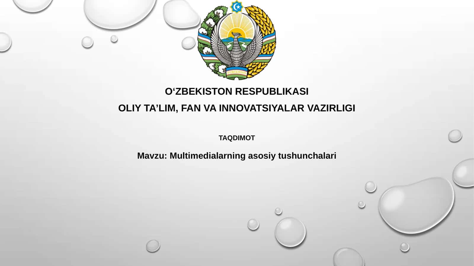 Multimedia texnologiyalari 1