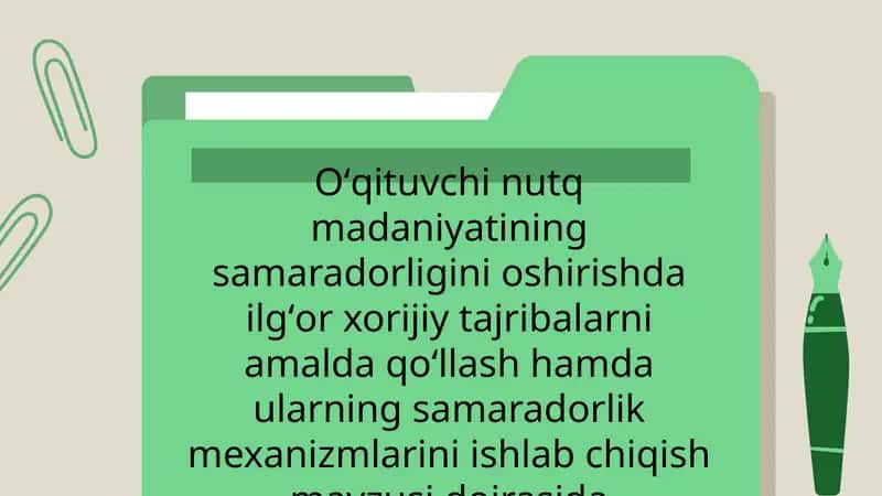Xorijiy Tajribalar Va Nutq Madaniyati 1