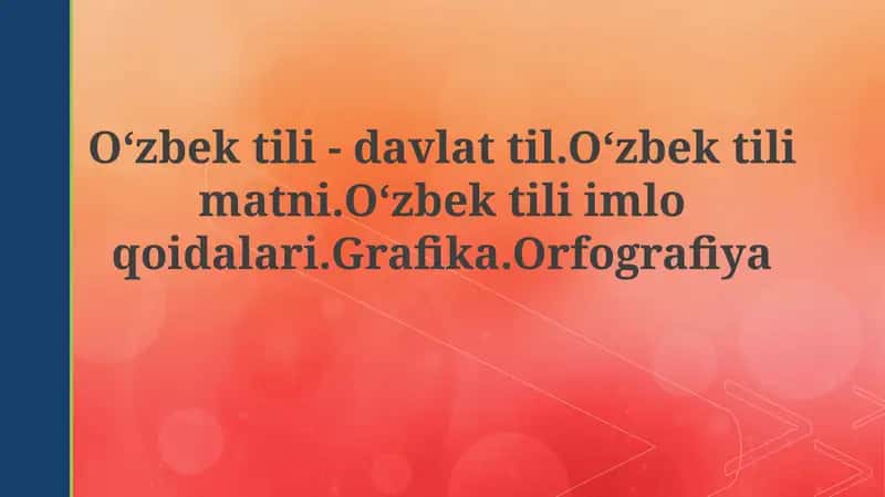 Oʻzbektili-davlattil 1