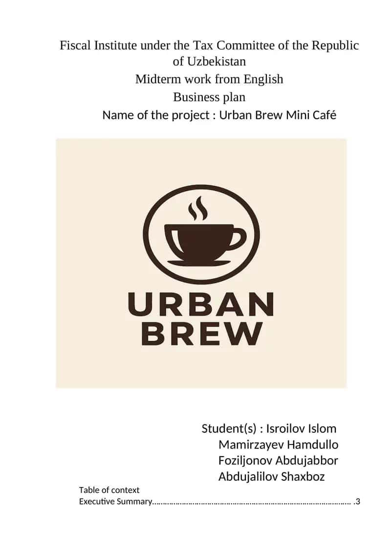 mini cafe 1