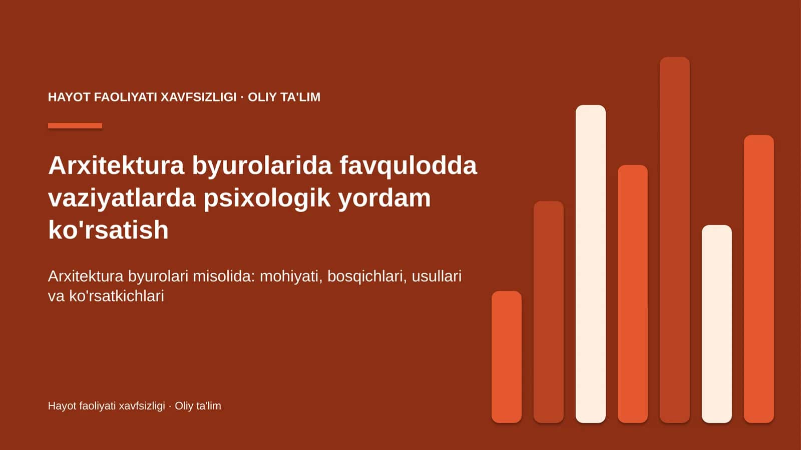 Favqulodda vaziyatlarda psixologik yordam ko'rsatish 1