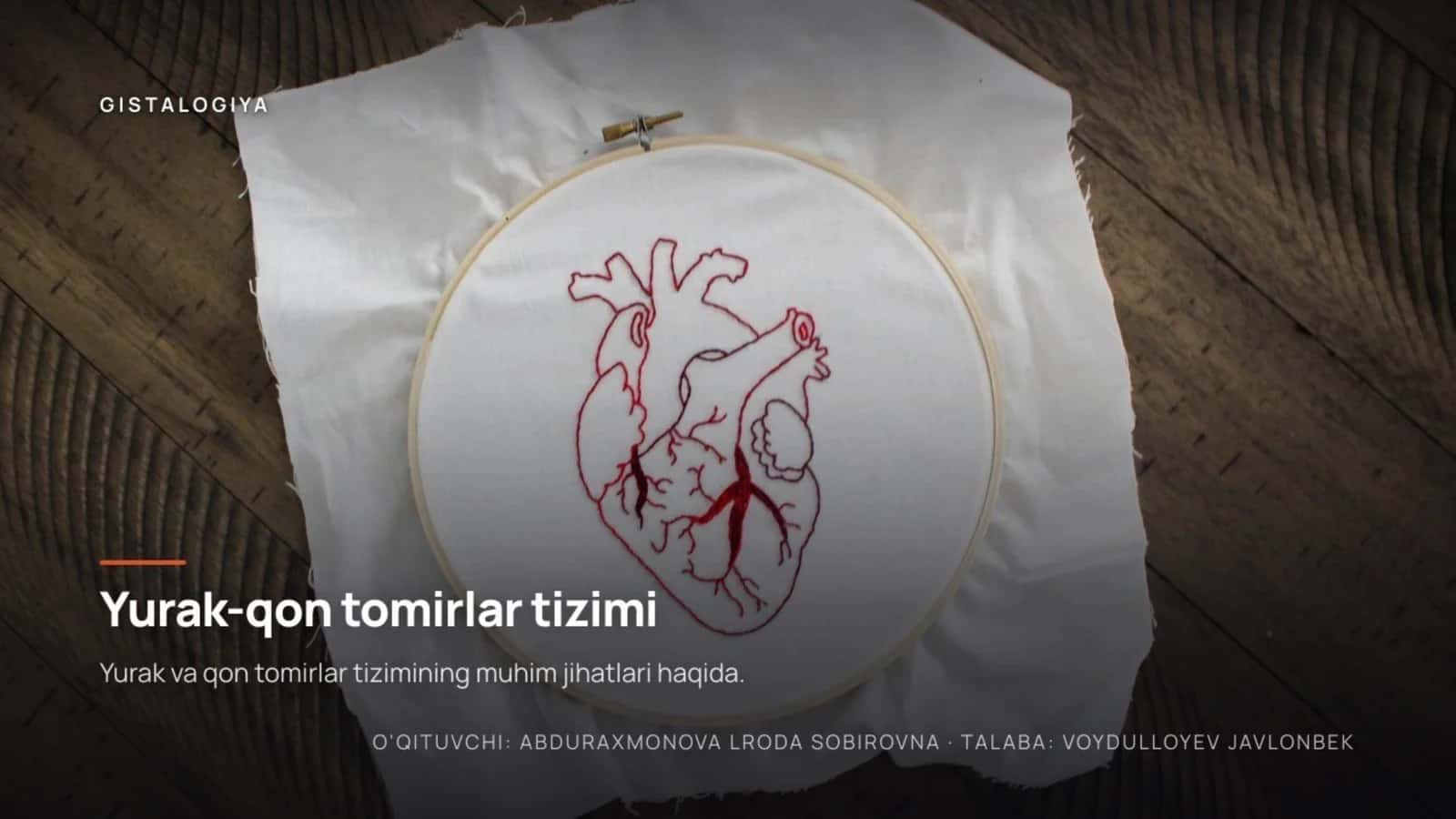 Yurak-qon tomirlar tizimi 1