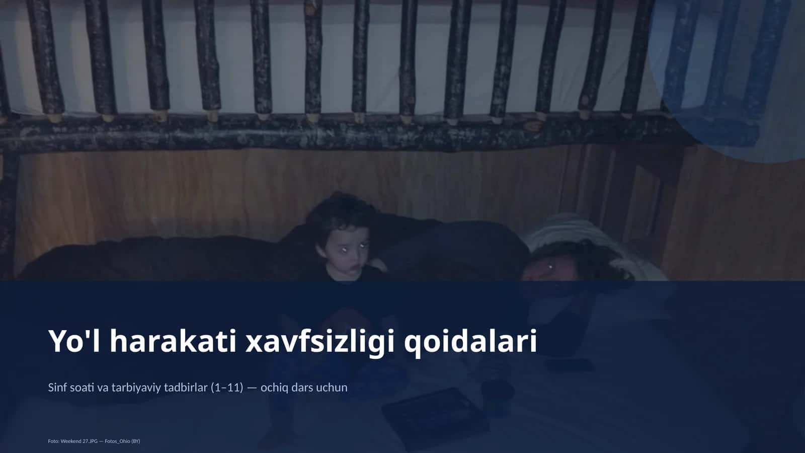 Yo'l harakati xavfsizligi qoidalari 1