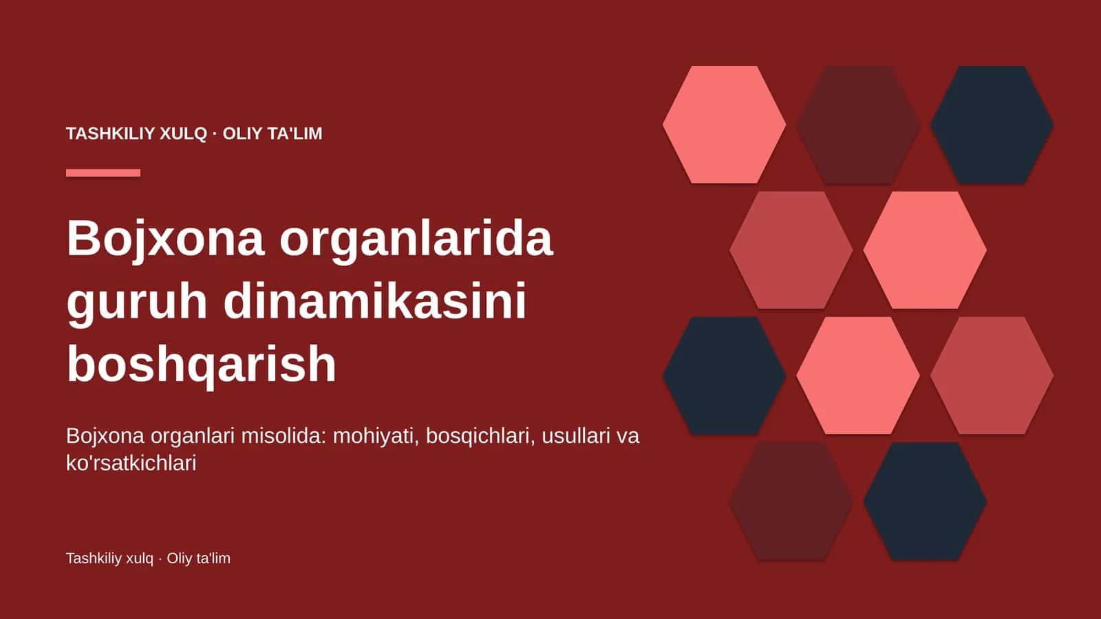 Bojxona organlarida guruh dinamikasini boshqarish 1