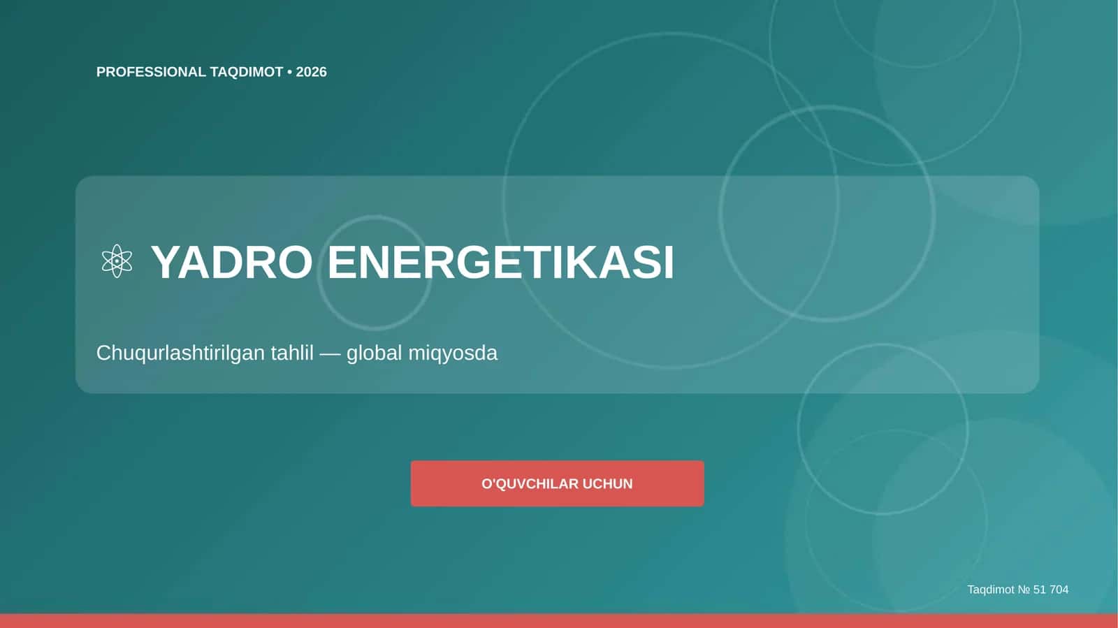 YADRO ENERGETIKASI 1