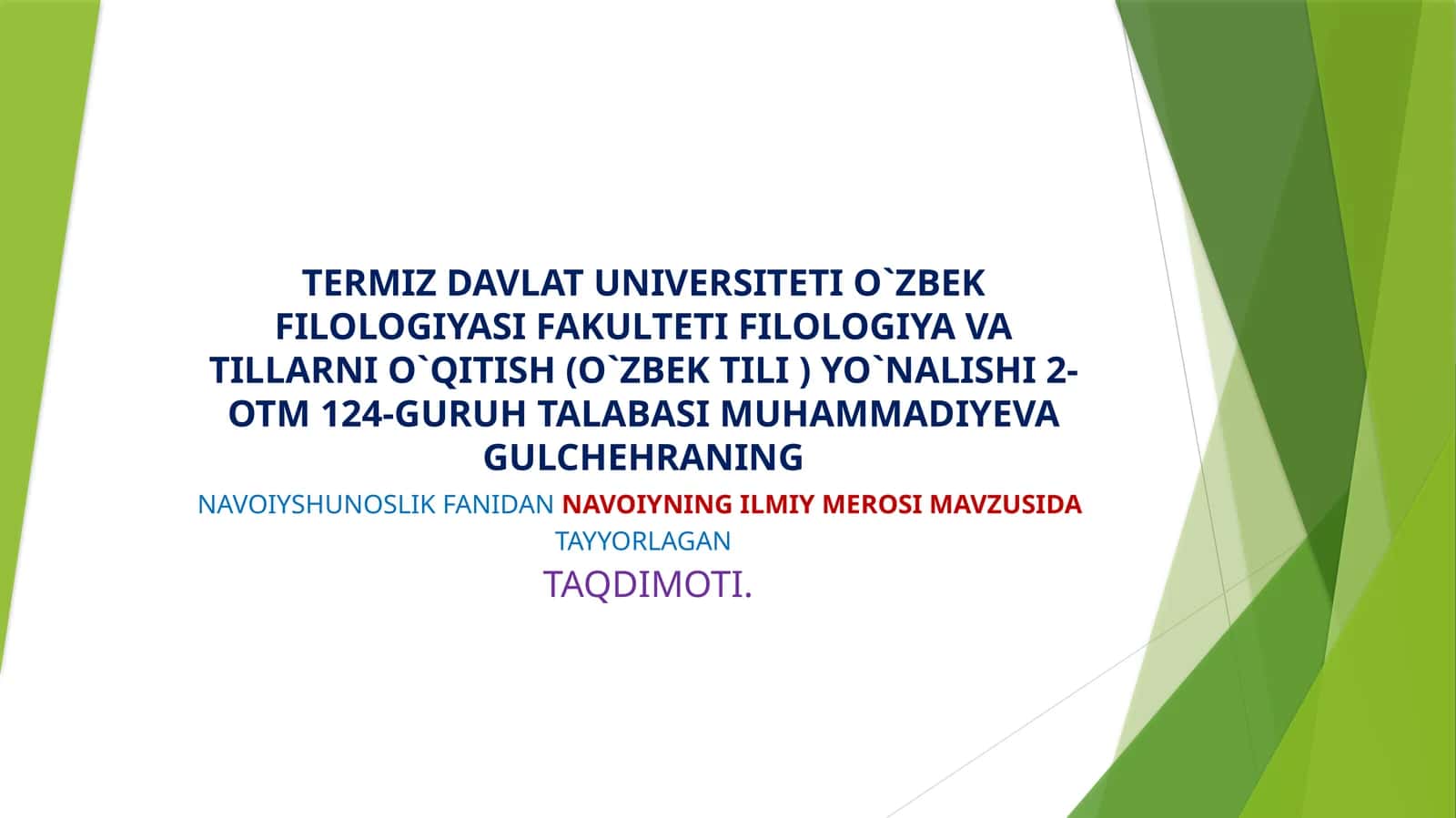 Navoiyningilmiy merosi 1