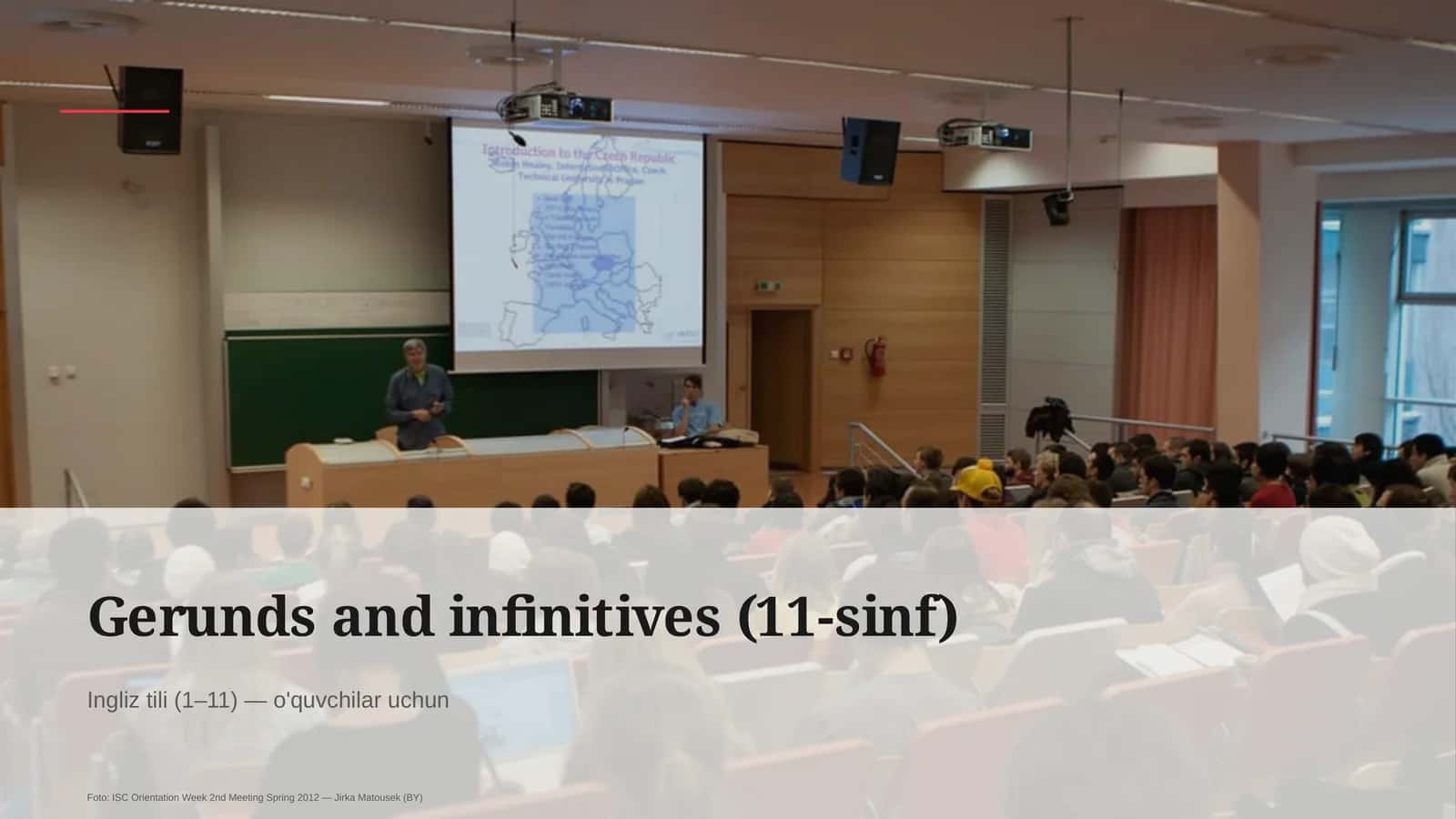 Gerunds and infinitives (11-sinf) 1