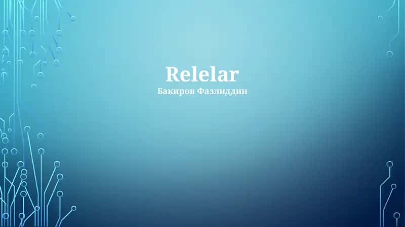 Relelar 1