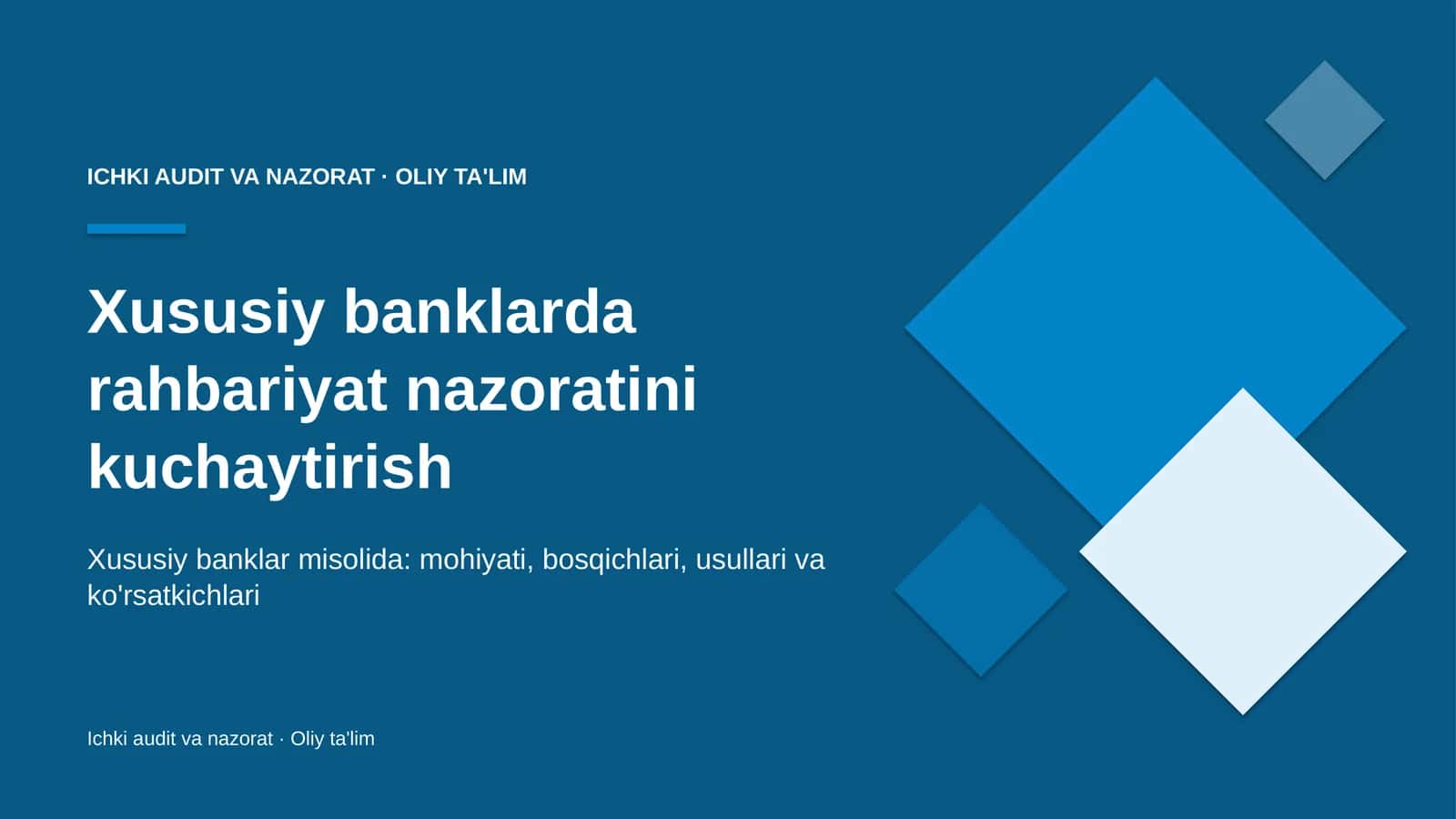 xususiy banklarda rahbariyat nazoratini kuchaytirish 5279 1