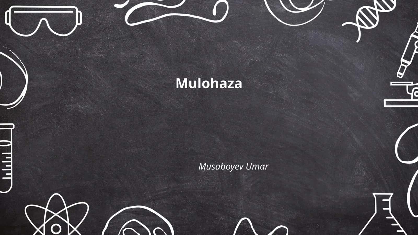 Mulohaza 1