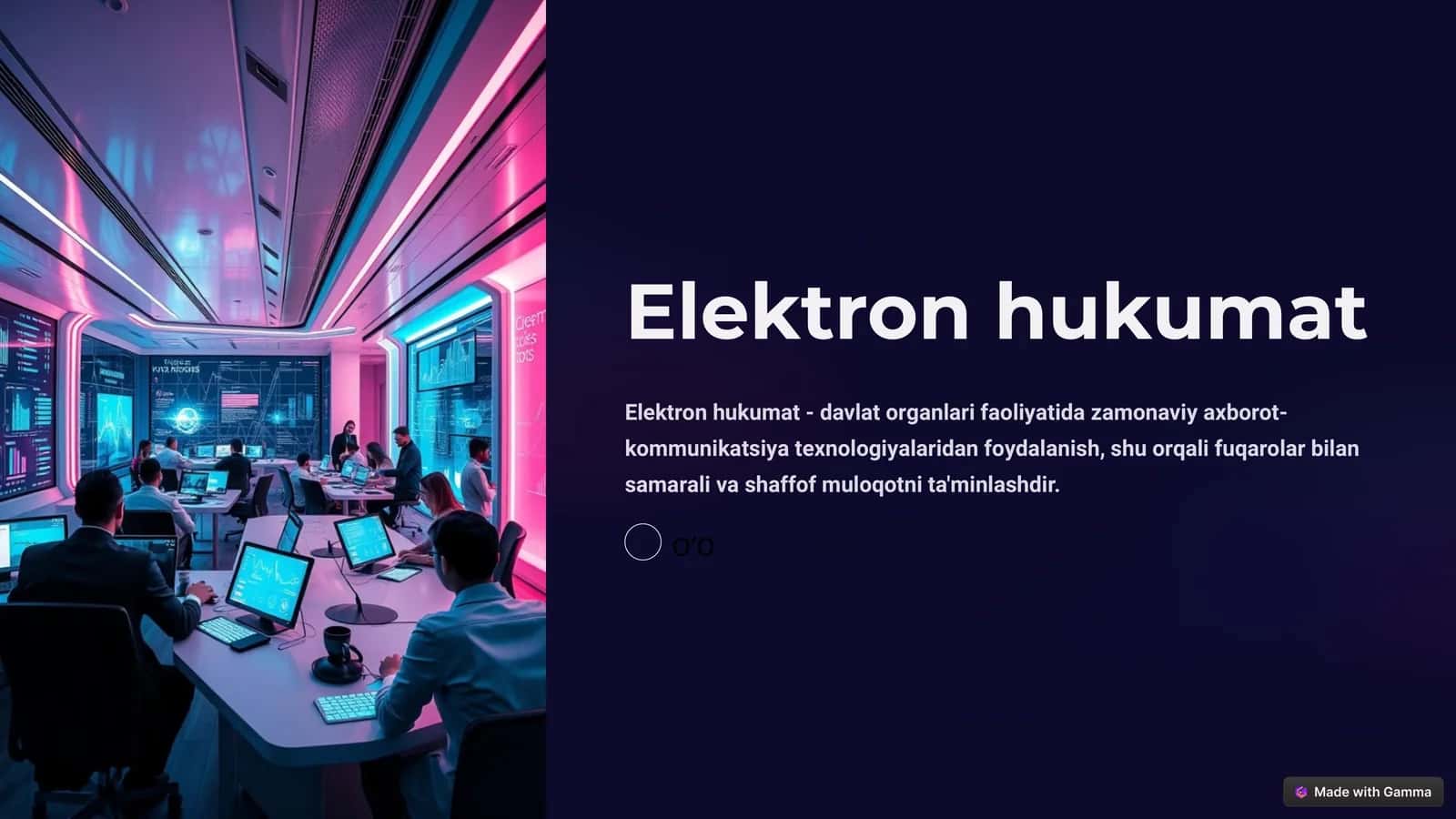 Elektron hukumat 1