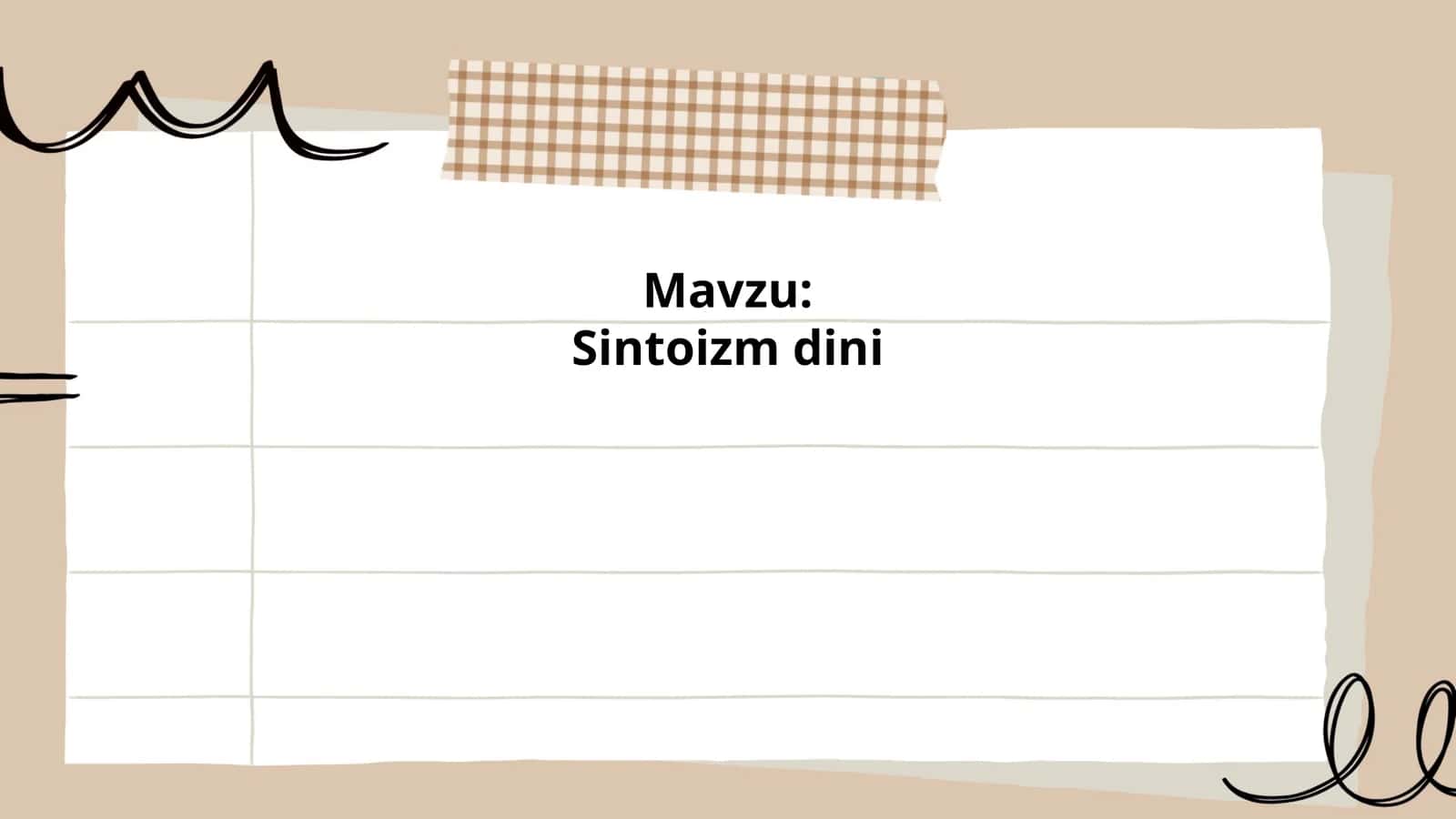 Sintoizm dini 1