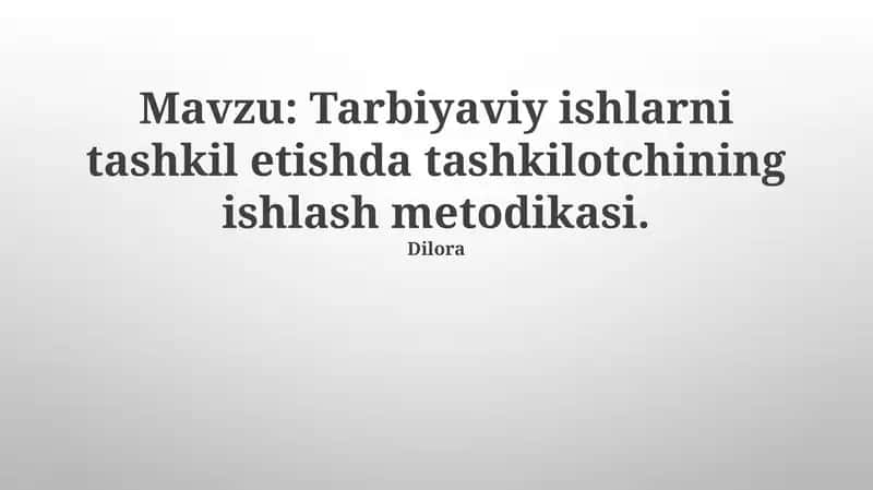 Innovatsion yondashuvlar 1