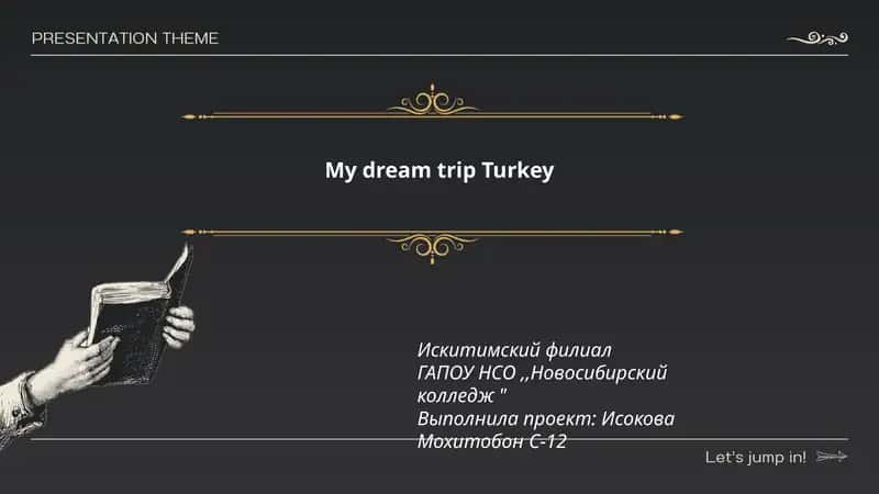 My dream trip Turkey 1
