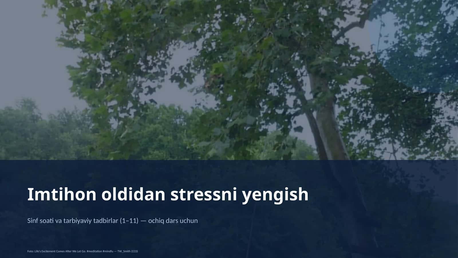 Imtihon oldidan stressni yengish 1
