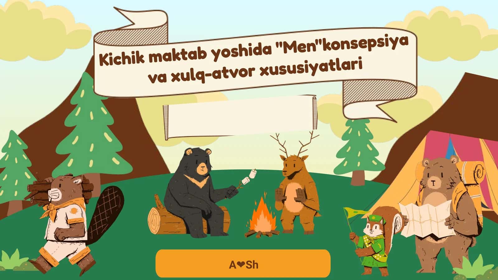 Kichik maktab yoshida Men konsepsiya va xulq-atvor xususiyatlari 1