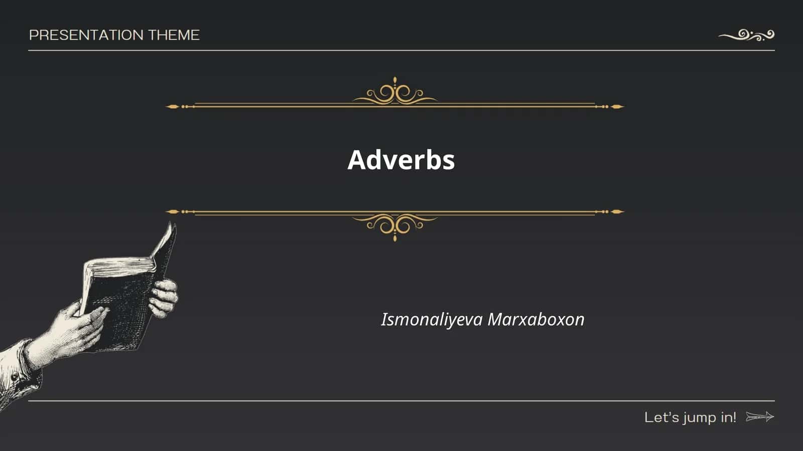 Adverbs 1