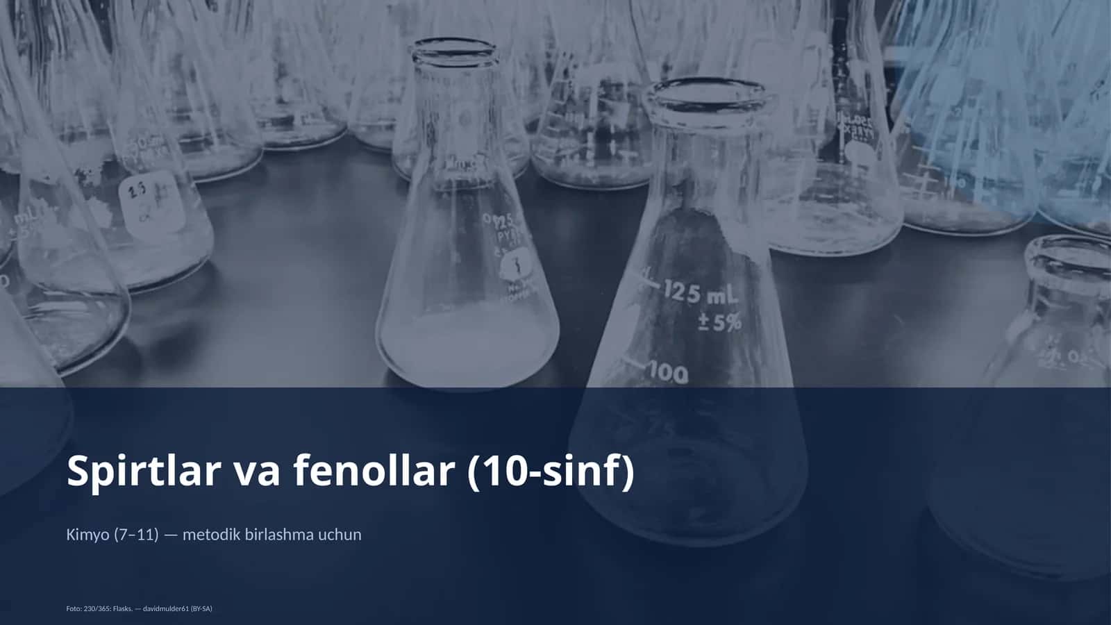 Spirtlar va fenollar (10-sinf) 1
