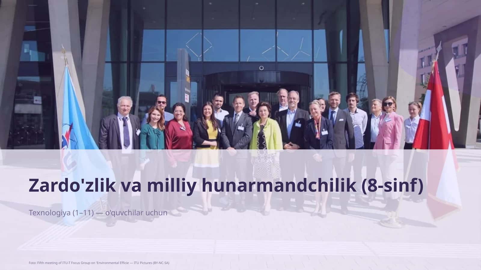 Zardo'zlik va milliy hunarmandchilik (8-sinf) 1