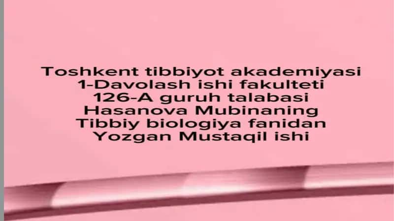 Bioximiya 1
