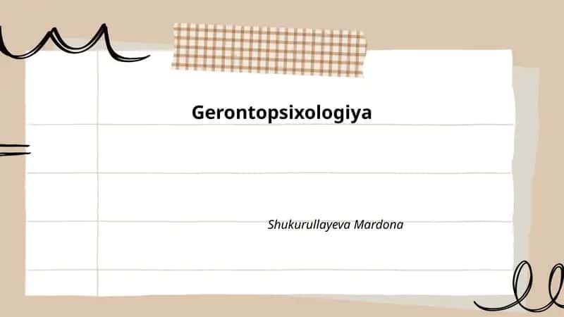 Gerontopsixologiya 1