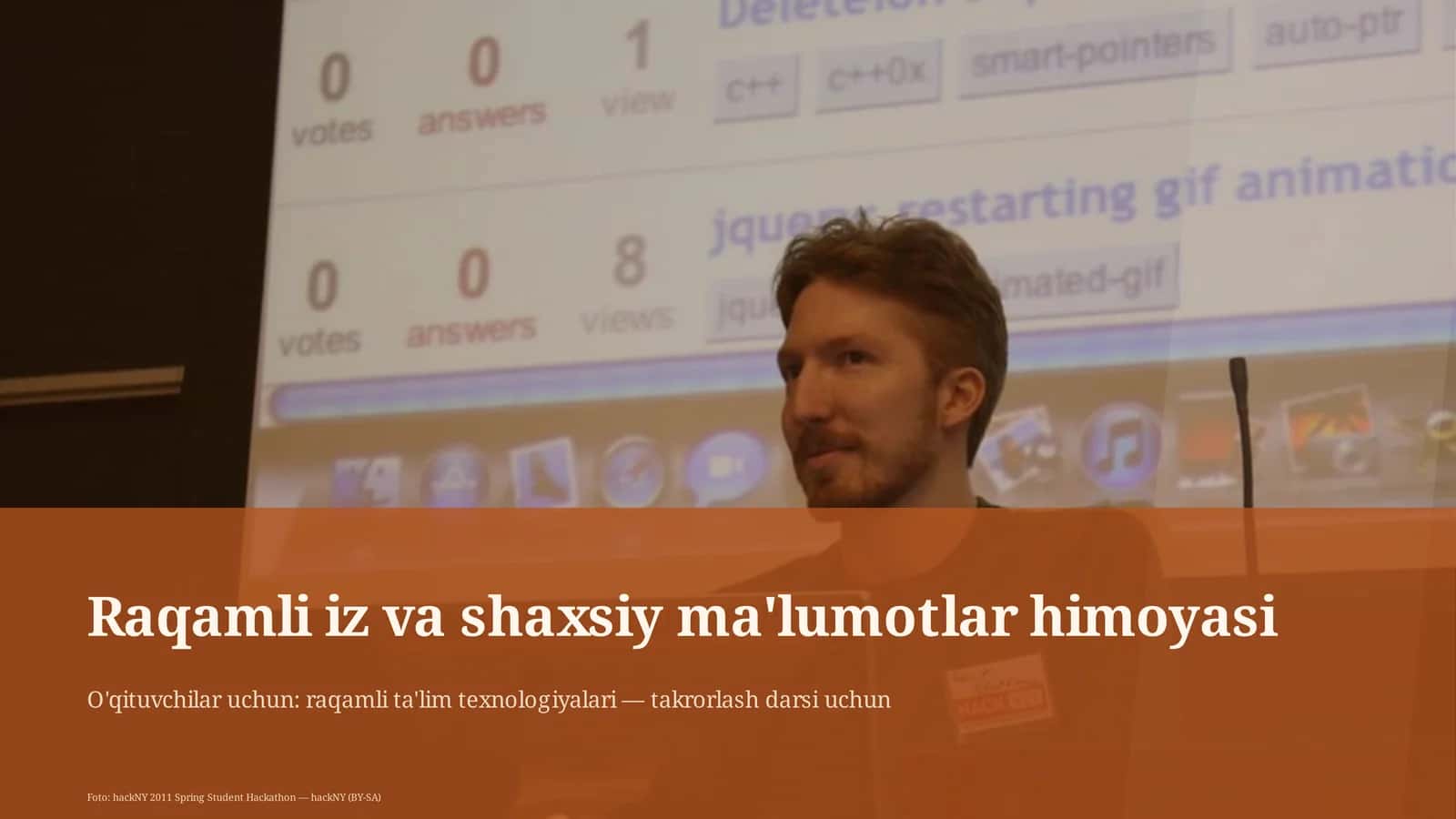 Raqamli iz va shaxsiy ma'lumotlar himoyasi 1