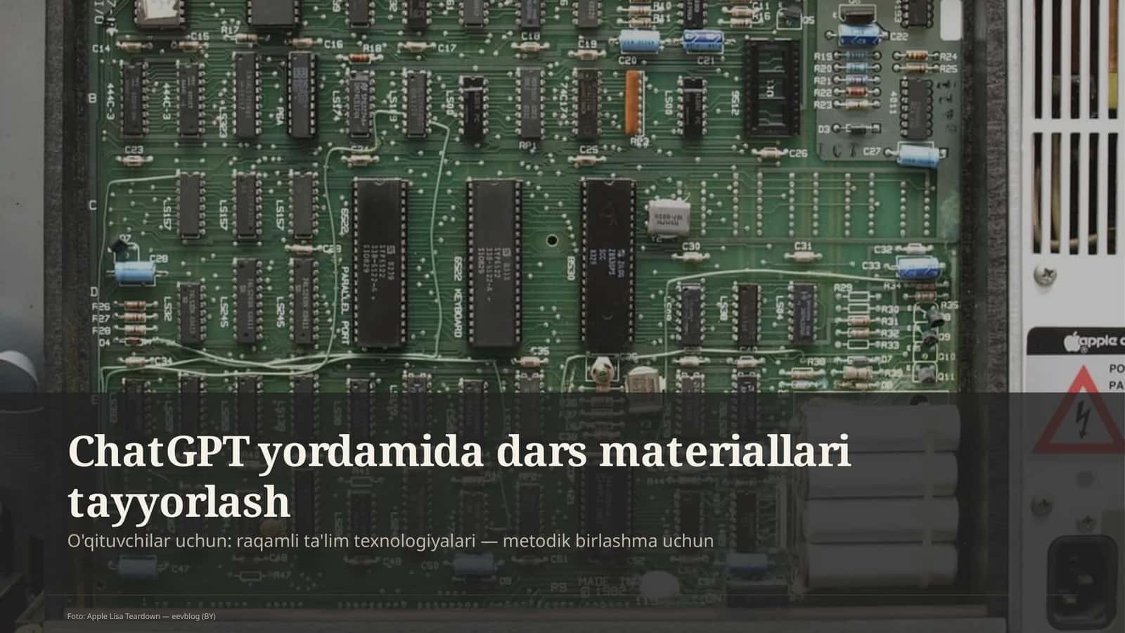 raqamli ta'lim texnologiyalari 1